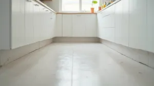 Czy układać panele winylowe pod szafkami w kuchni