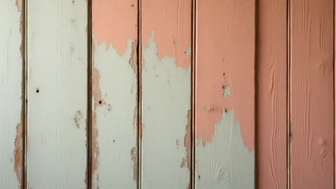 czym pomalować drewniane panele ścienne