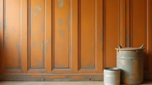 czym pomalować stare panele ścienne