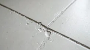 Czym wyrównać fugi pod panele winylowe samoprzylepne