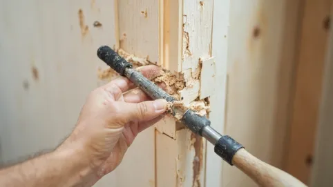 Demontaż paneli ściennych