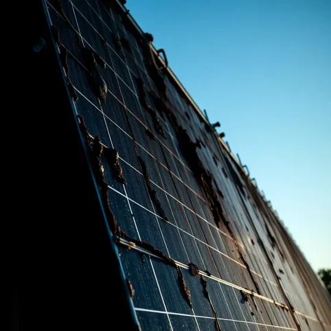 Dlaczego palą się panele fotowoltaiczne