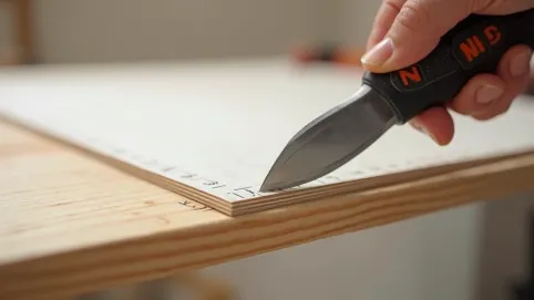 docinanie paneli winylowych