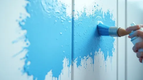 Farba do paneli ściennych plastikowych