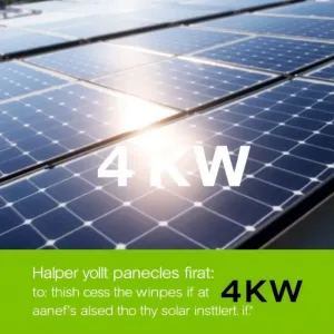 Ile paneli fotowoltaicznych na 4 kW