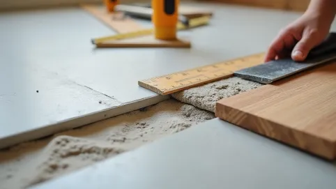 Ile zostawić na płytki parkiet i panele przy wylewkach