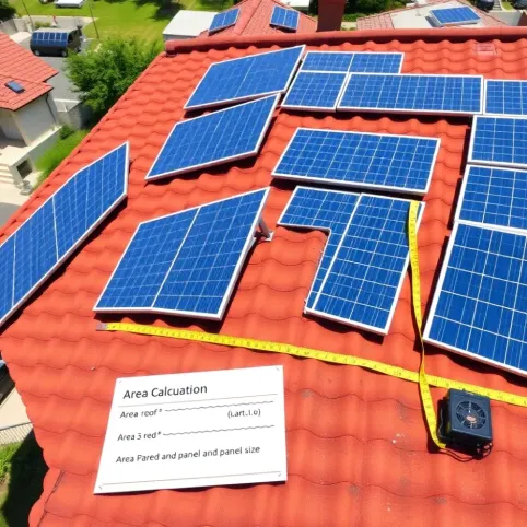 Jak obliczyć ile paneli wejdzie na dach