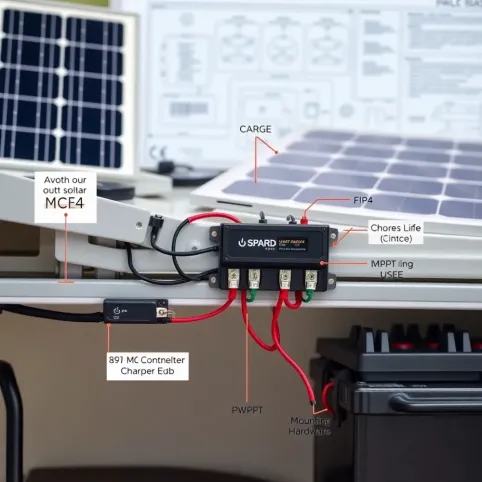 Jak połączyć panele fotowoltaiczne w kamperze
