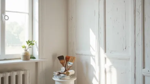 jak pomalować panele ścienne