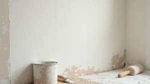 jak pomalowac panele ścienne papierowe