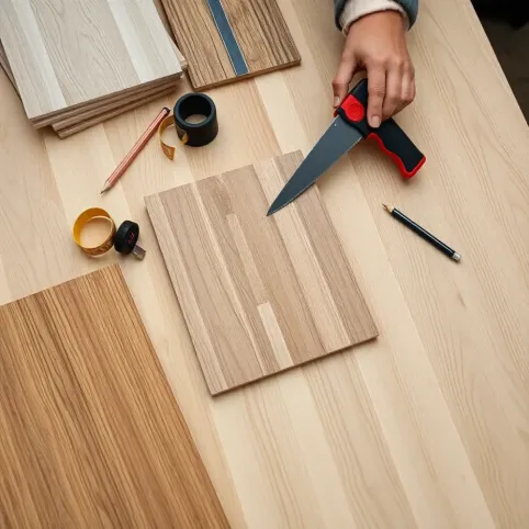 Jak przyciąć panele na podłodze