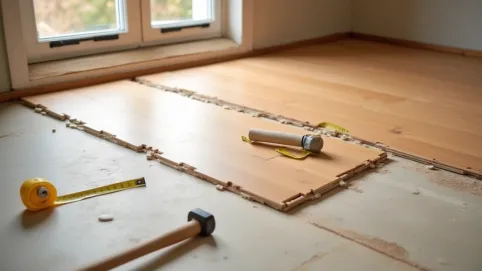 jak się układa panele podłogowe