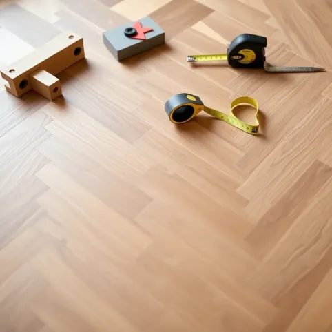 Jak układać panele winylowe w jodełkę