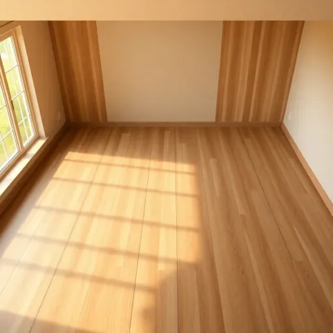 Jak układać panele względem okna