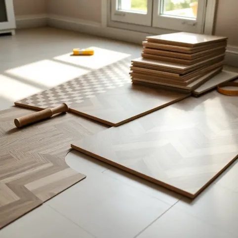 Jak układać panele wzór