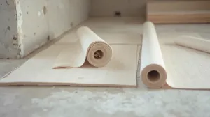 jak ułożyć podkład pod panele