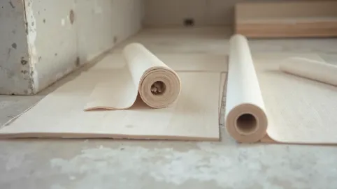 jak ułożyć podkład pod panele