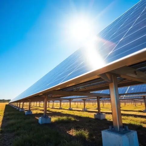 Jak ustawić panele fotowoltaiczne na gruncie