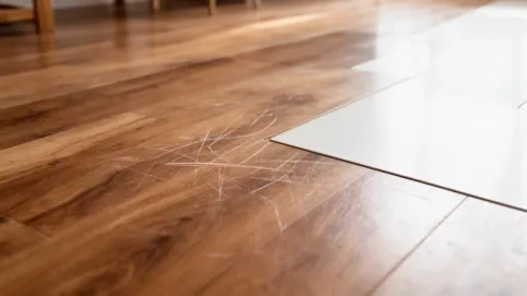 Jak usunąć rysy z paneli winylowych