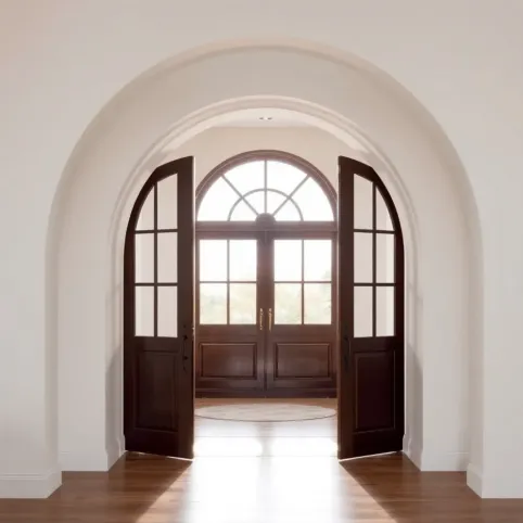 Jak wykończyć łuk drzwiowy z paneli