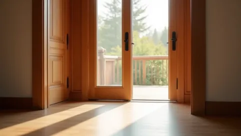 Jak wykończyć panele przy drzwiach wejściowych