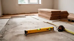 jak zacząć układanie paneli podłogowych