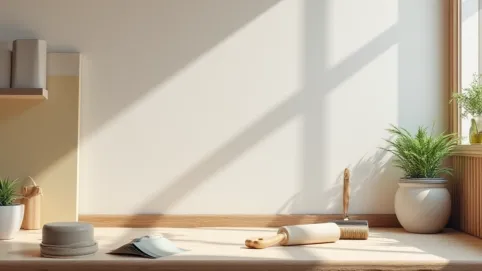 jaką farbą pomalować panele ścienne