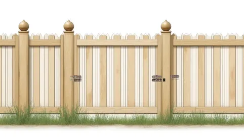 Jaka grubość słupka do ogrodzenia panelowego