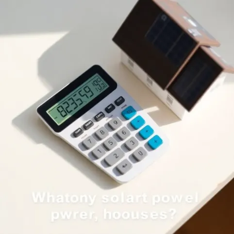 Jaka moc paneli fotowoltaicznych na dom kalkulator