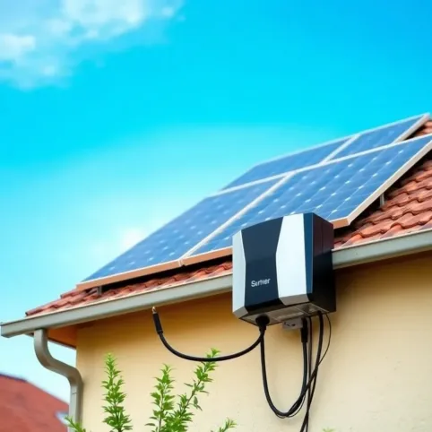 Jaka odległość falownika od paneli