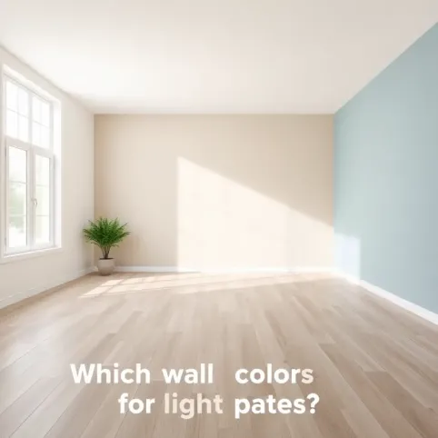 Jaki kolor ścian do jasnych paneli