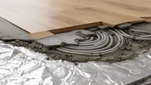 jaki podkład pod panele przy ogrzewaniu podłogowym