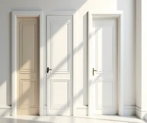 jakie panele do białych drzwi