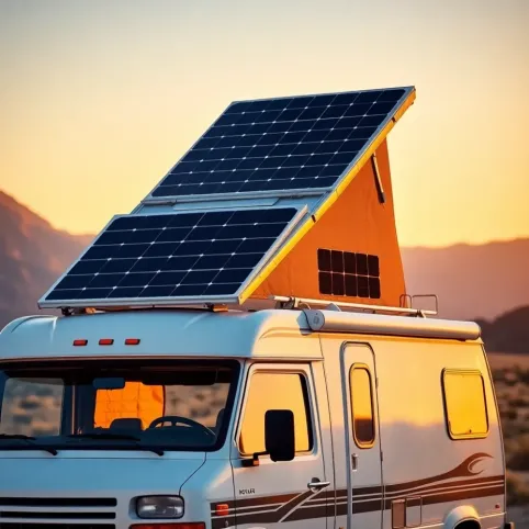 jakie panele fotowoltaiczne do kampera