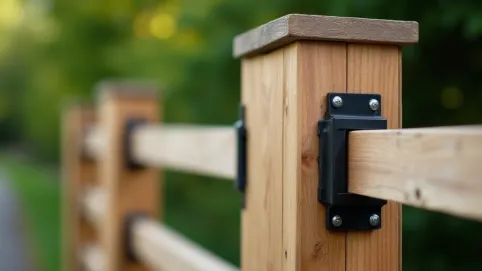 Jakie słupki do furtki panelowej