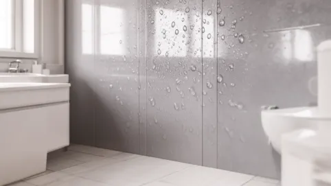 Laminowane panele ścienne do łazienki