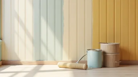 malowanie paneli ściennych