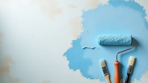 Malowanie paneli ściennych papierowych