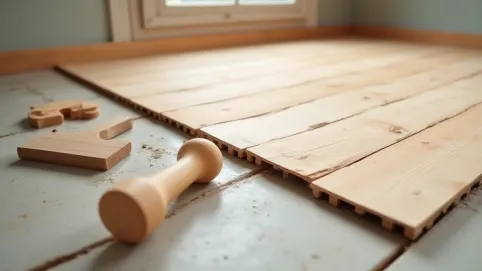 metody układania paneli podłogowych