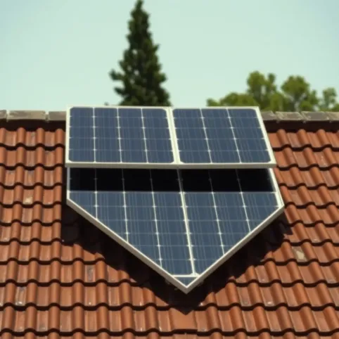 Montaż paneli fotowoltaicznych do góry nogami