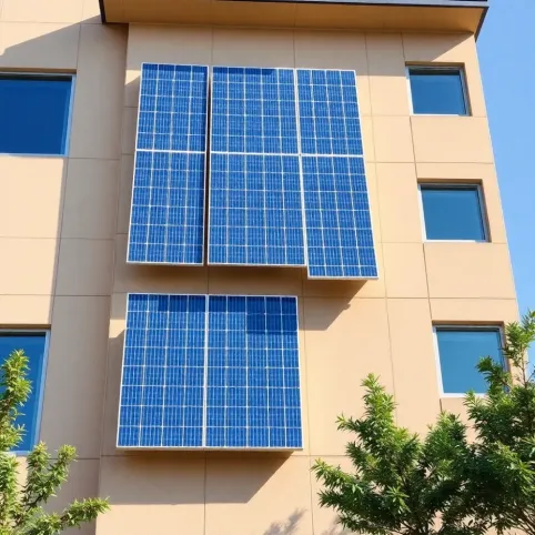 Montaż paneli fotowoltaicznych na elewacji