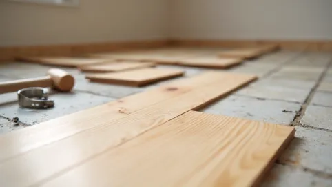 montaż paneli laminowanych