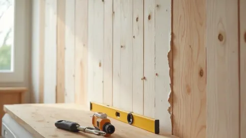 montaż paneli ściennych