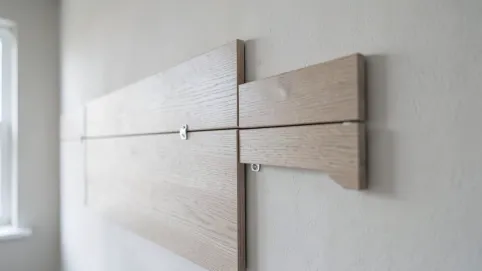 montaż paneli ściennych biała piska