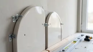 montaż paneli ściennych łuków