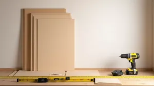 Montaż paneli ściennych MDF