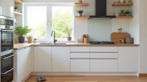 Montaż paneli ściennych w kuchni