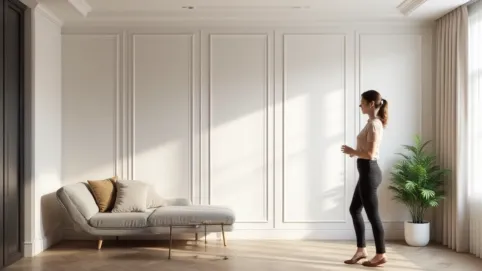 Montaż paneli tapicerowanych na klej