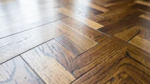 montaż paneli winylowych w jodełkę