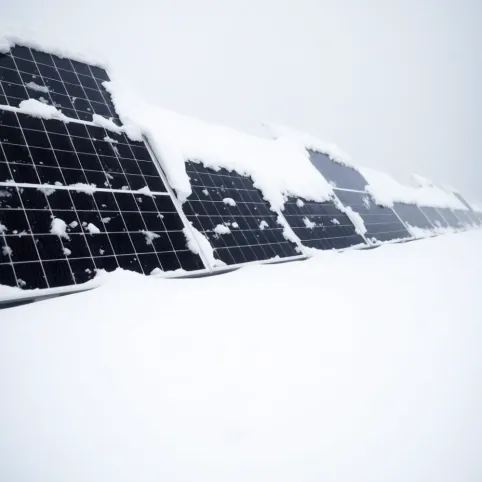 Odśnieżanie paneli fotowoltaicznych